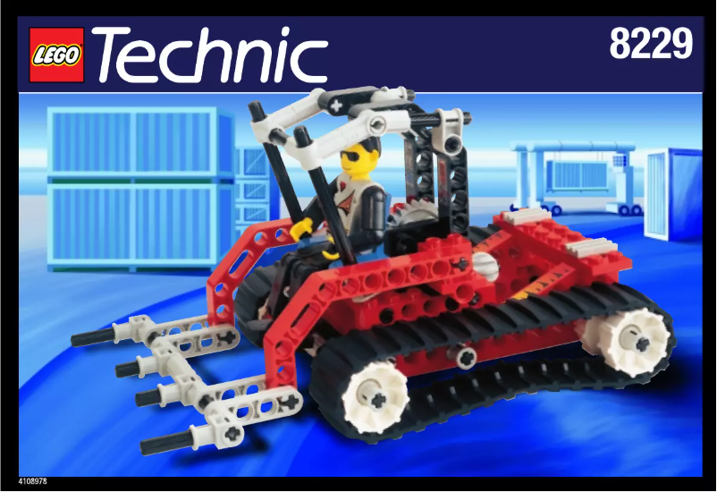 Page n°1 - Manuel utilisateur Lego Technic 8229