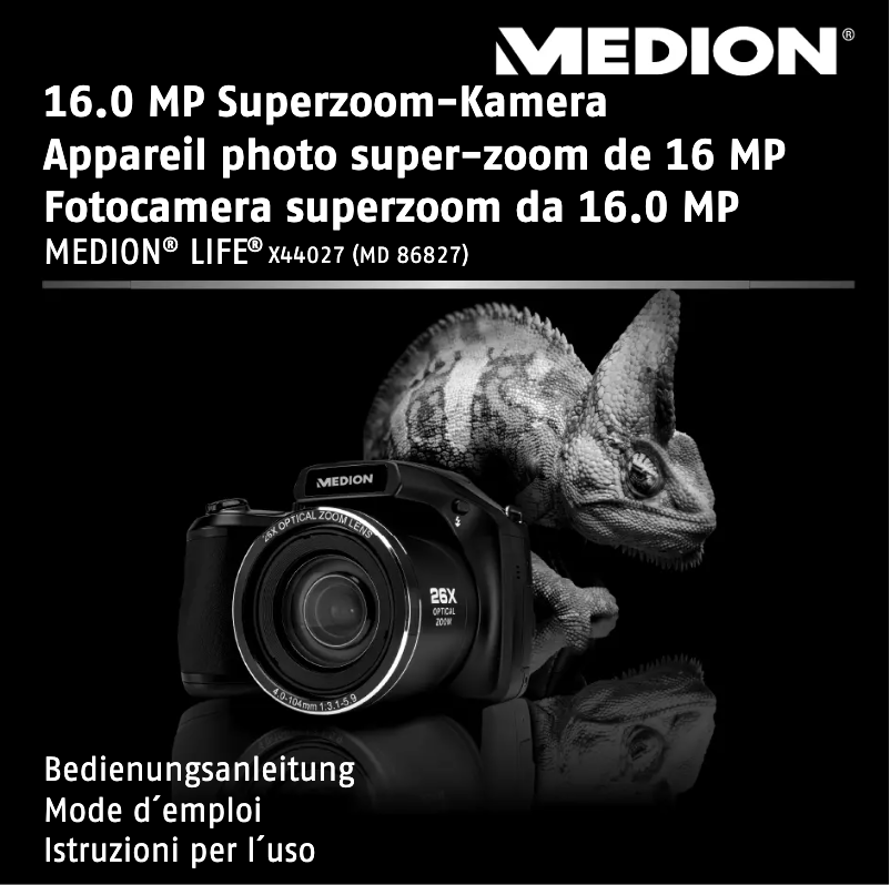 Page n°1 - Manuel utilisateur Medion LIFE X44027 (MD 86827)