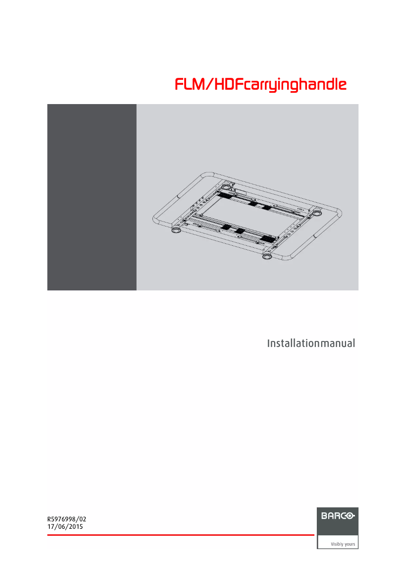 Image de la première page du manuel de l'appareil R9854530