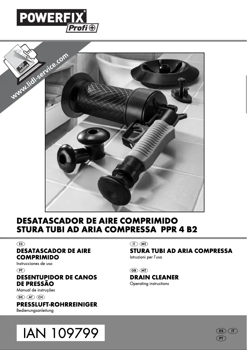 Page n°1 - Manuel utilisateur Powerfix PPR 4 B2