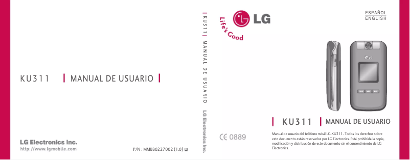 Image de la première page du manuel de l'appareil KU311