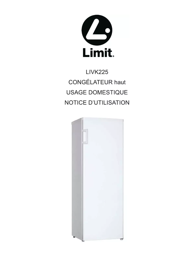 Page n°1 - Manuel utilisateur Limit LIVK225