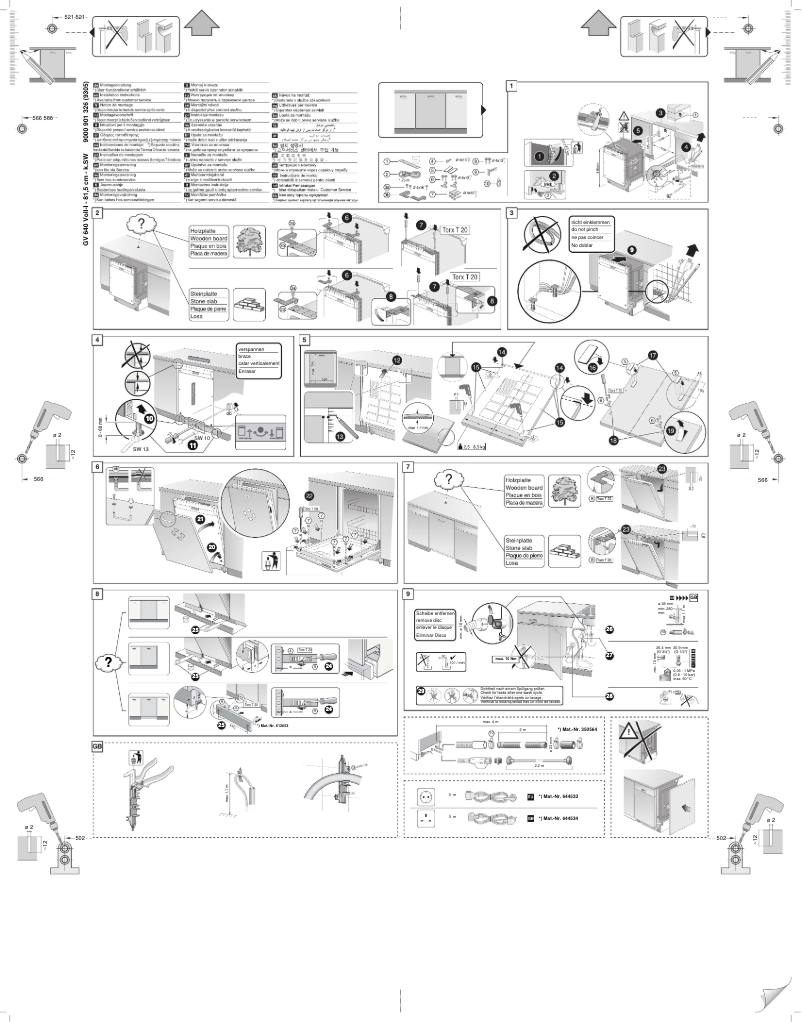 Image de la première page du manuel de l'appareil SMV90E00NL