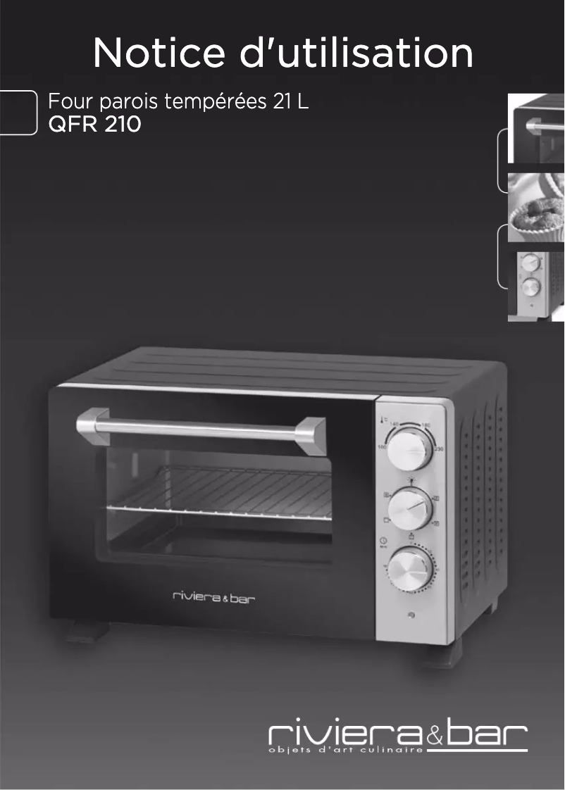 Image de la première page du manuel de l'appareil QFR210