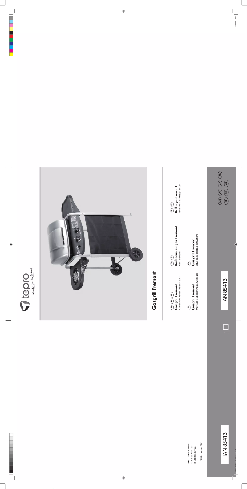 Página 1 del manual Manual de usuario tepro IAN 85413