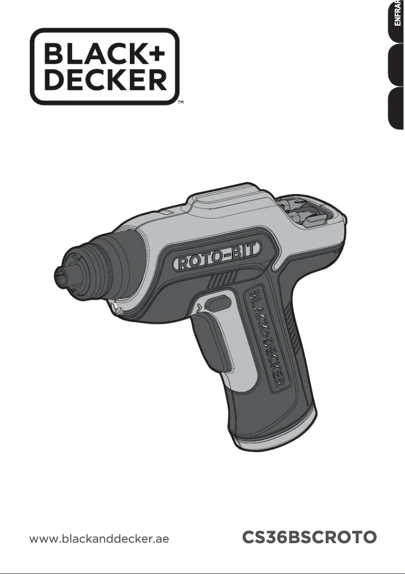 Page n°1 - Manuel utilisateur Black & Decker CS36BS