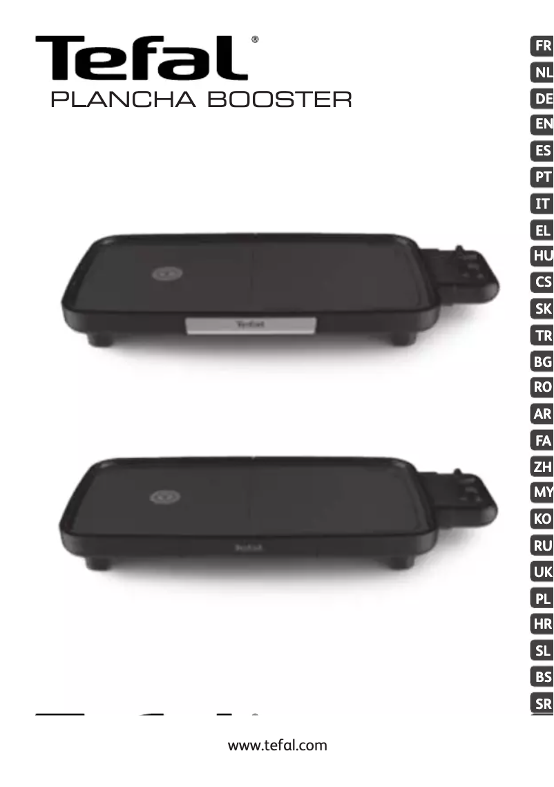 Page 1 de la notice Manuel utilisateur Tefal Booster CB6428