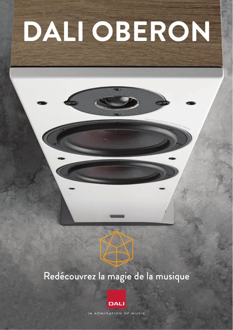 Page 1 de la notice Brochure Dali Oberon 3