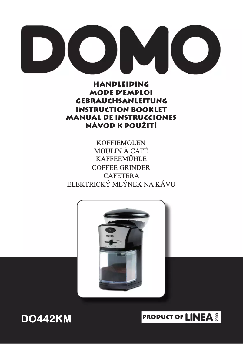 Page 1 de la notice Manuel utilisateur Domo DO442KM