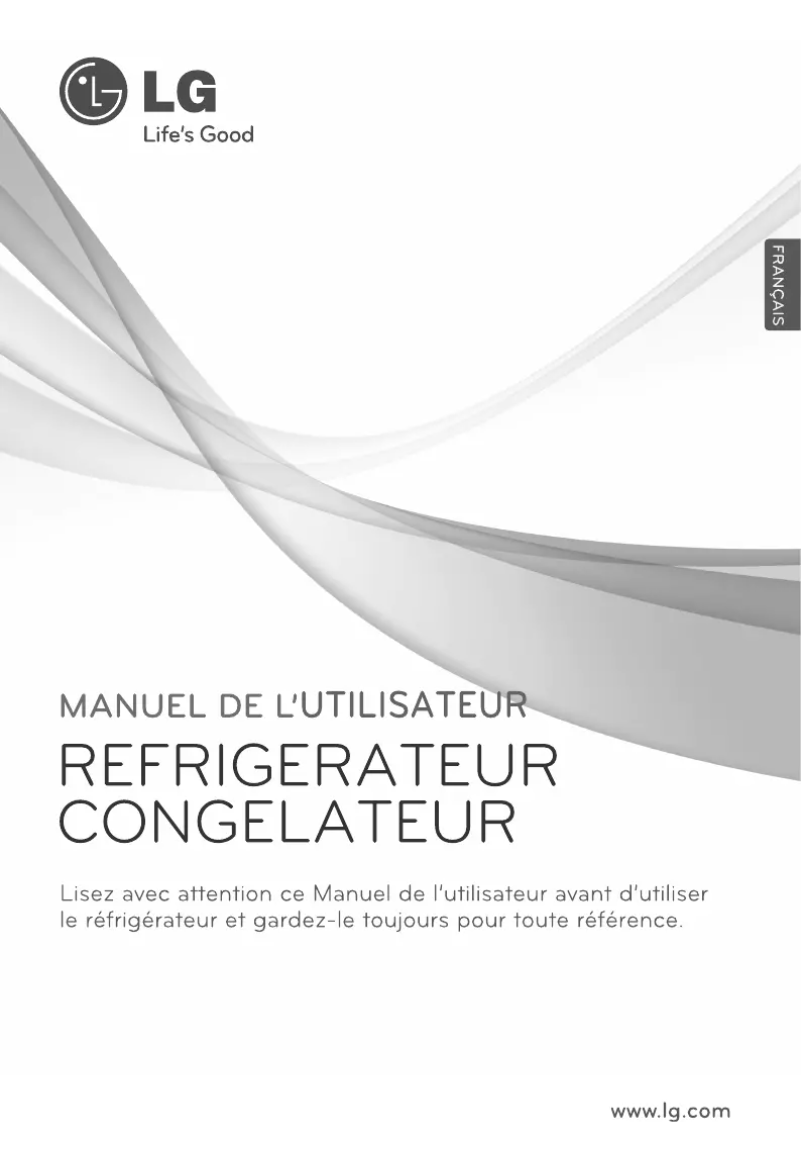 Page n°1 - Manuel utilisateur LG GC-B419BS