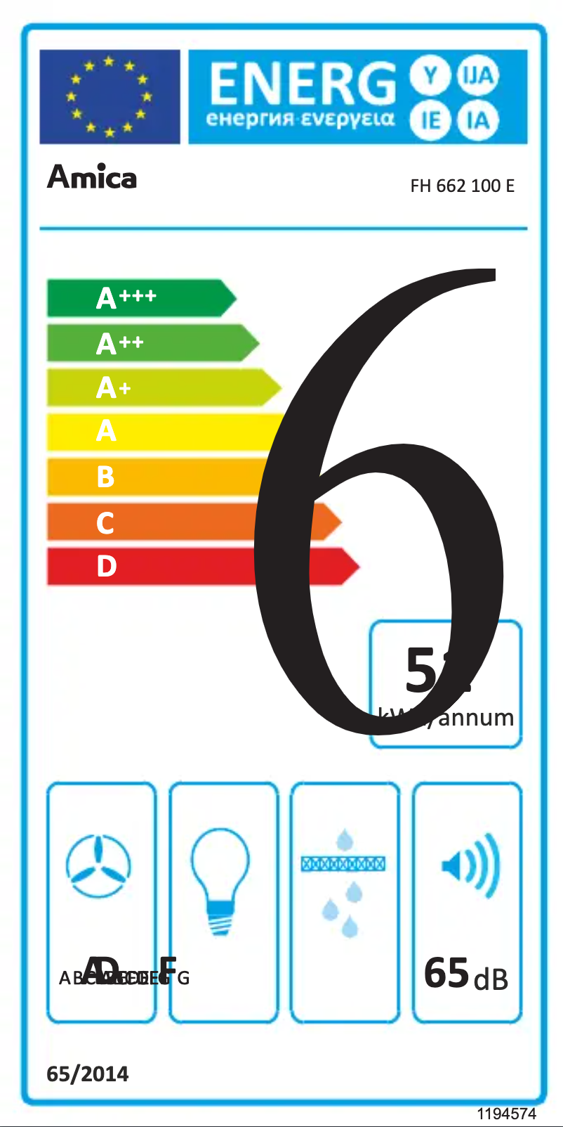Image de la première page du manuel de l'appareil FH 662 100 E