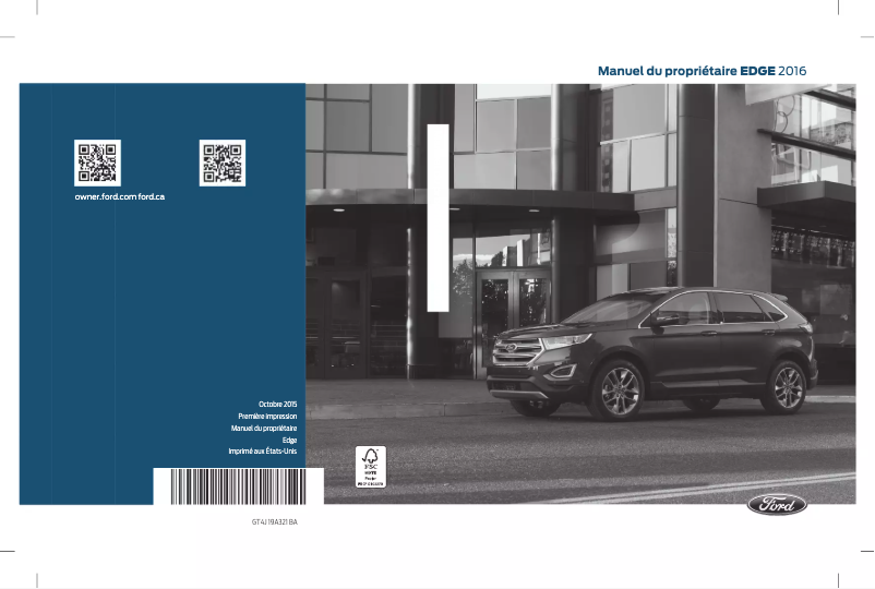 Imagen de la primera página del manual del dispositivo Edge (2016)