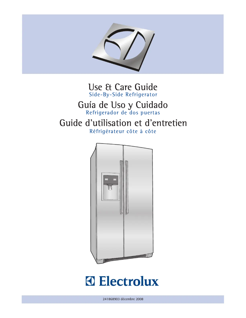 Page n°1 - Manuel utilisateur Electrolux EW23CS65GB