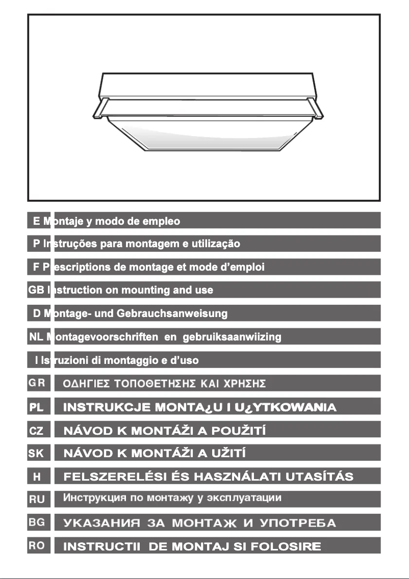 Page n°1 - Manuel utilisateur Fagor AF3-607 X