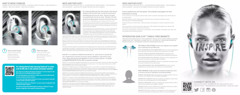 Page n°1 - Manuel utilisateur Yurbuds Inspire 200 Women