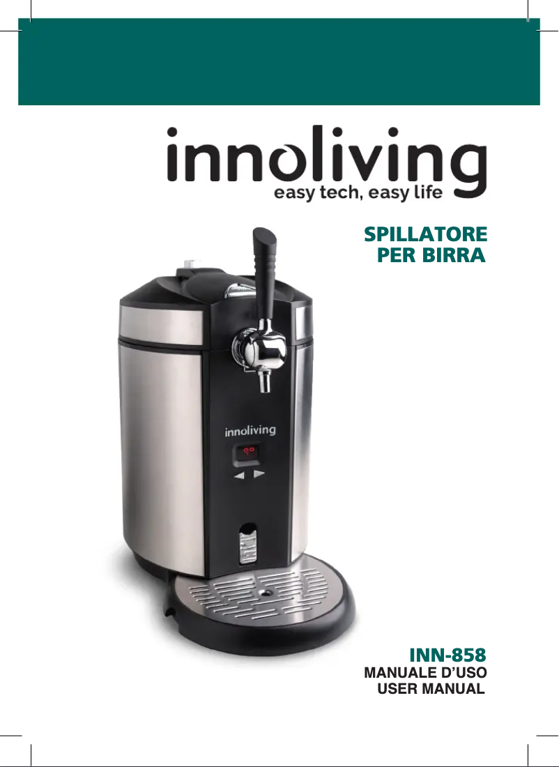 Page n°1 - Manuel utilisateur Innoliving INN-858