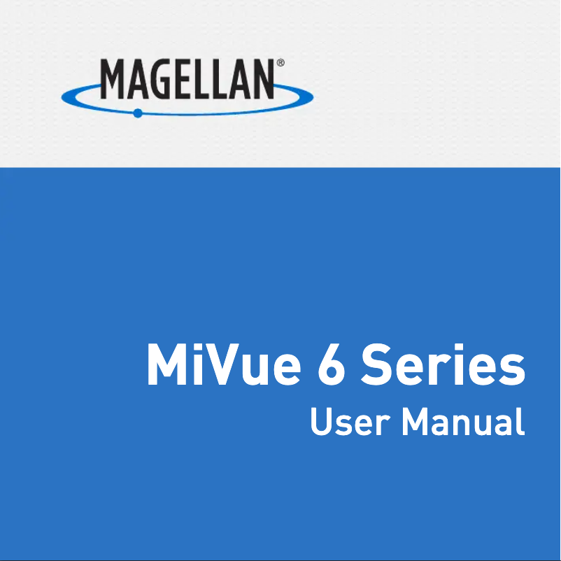 Page n°1 - Manuel utilisateur Magellan MiVue 658