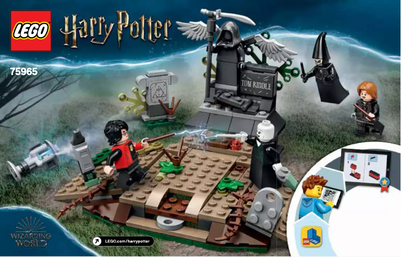 Page 1 de la notice Manuel utilisateur Lego Harry Potter 75965