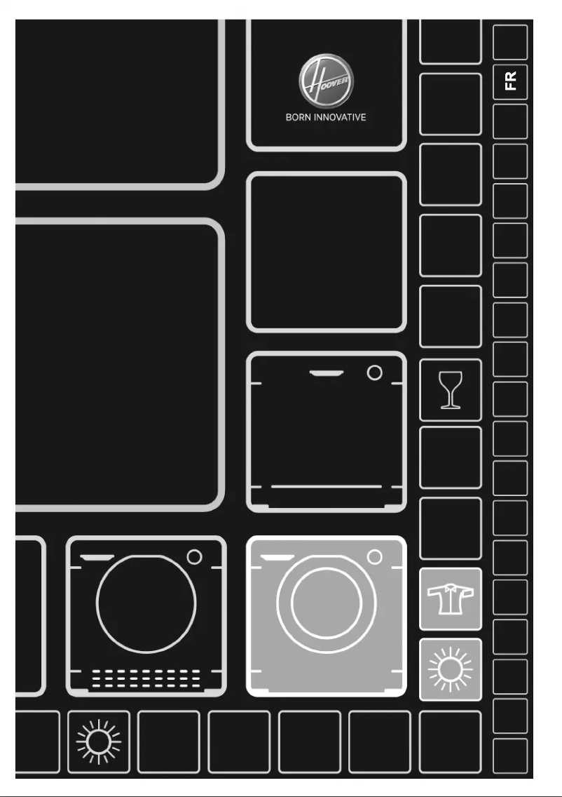 Page 1 de la notice Manuel utilisateur Hoover WDXOA 106AHR-47
