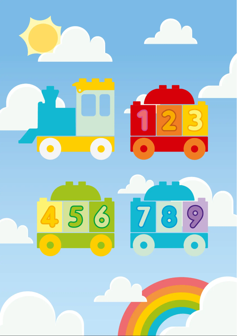 Page n°1 - Manuel utilisateur Lego Duplo 10954