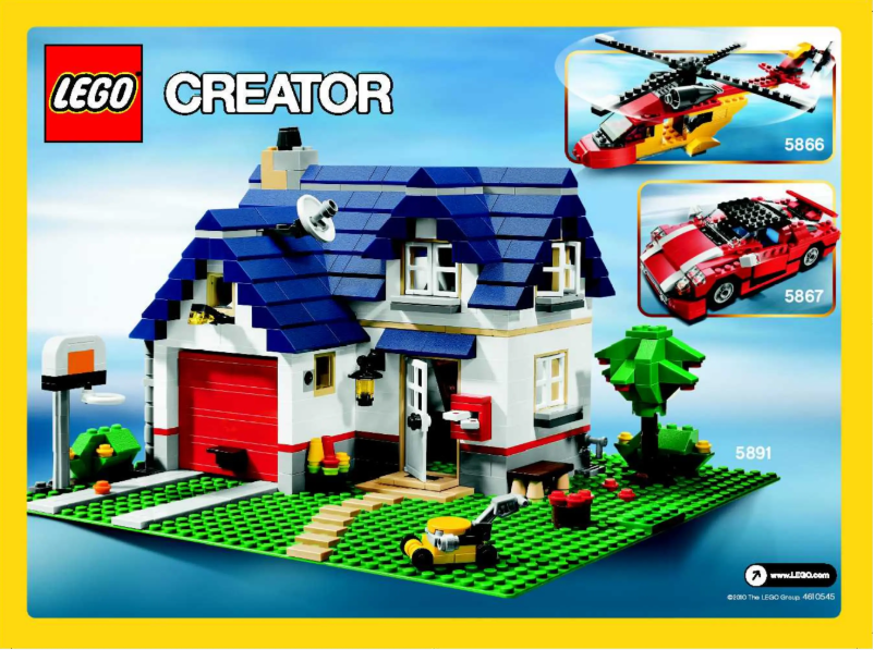 Page 1 de la notice Manuel utilisateur Lego Fun Favor Pack