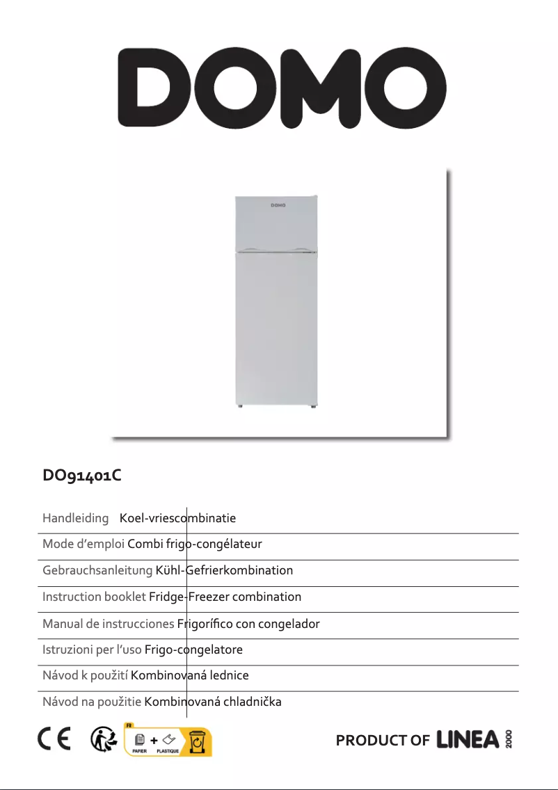 Image de la première page du manuel de l'appareil DO91401C