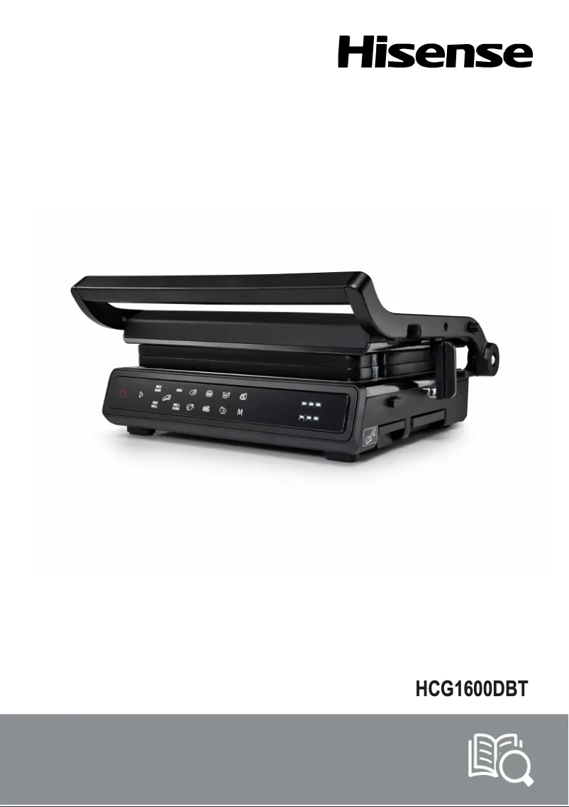 Page 1 de la notice Manuel utilisateur Hisense HCG1600DBT