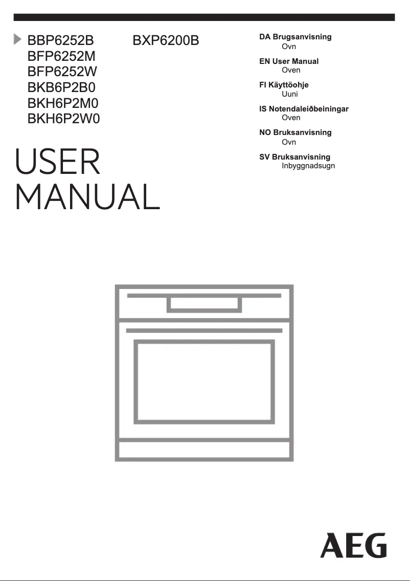 Image de la première page du manuel de l'appareil BKH6P2M0
