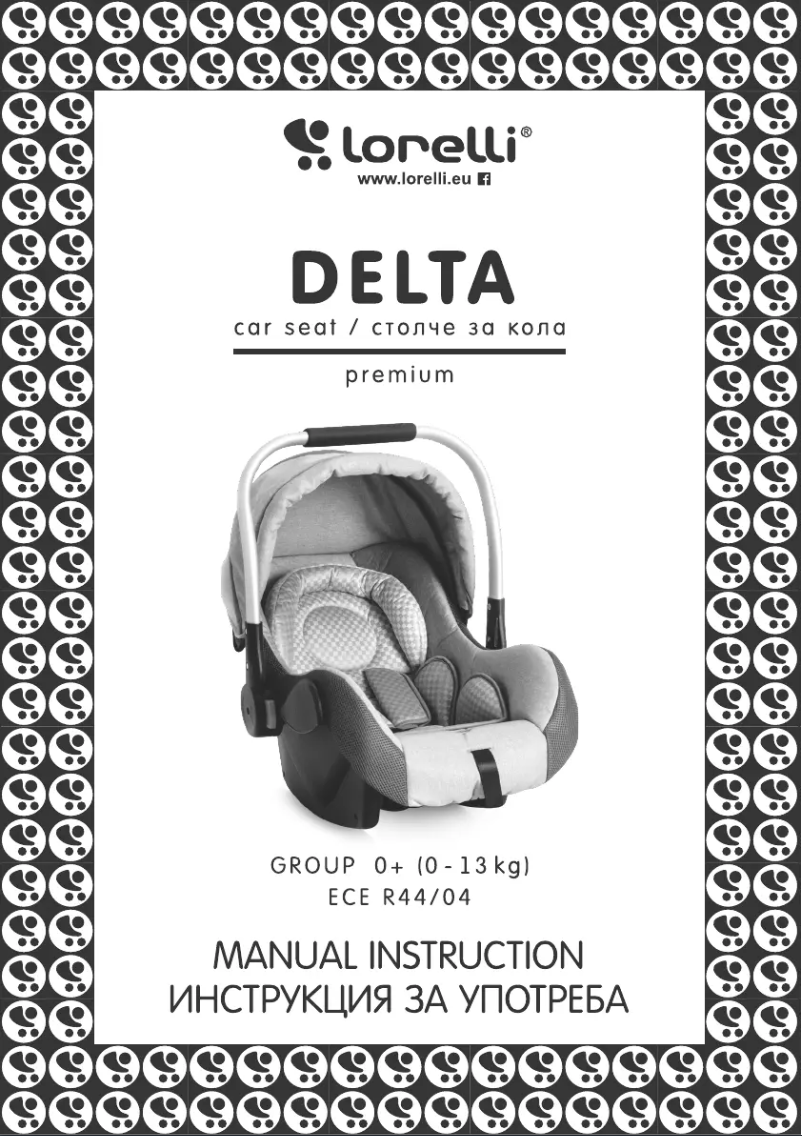 Page 1 de la notice Manuel utilisateur Lorelli Delta