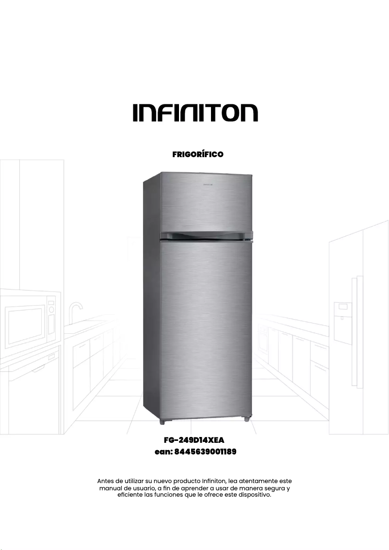 Image de la première page du manuel de l'appareil FG-249D14XEA