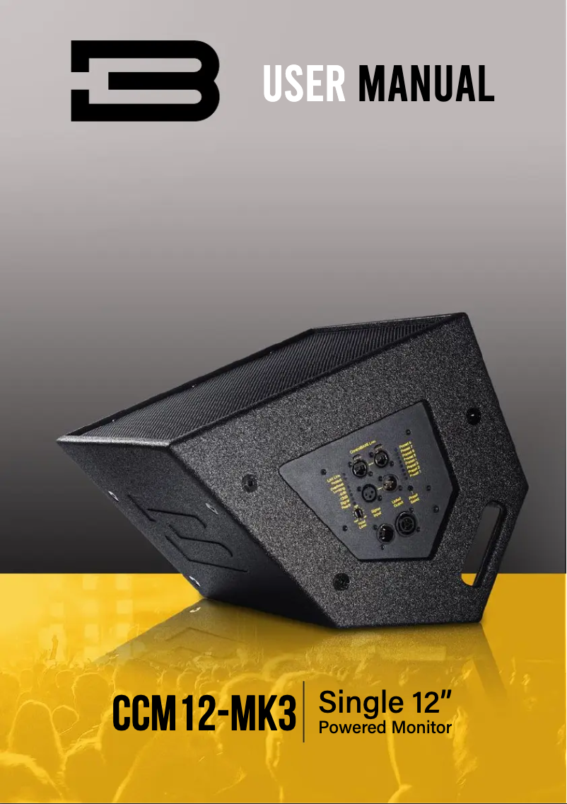 Página 1 del manual Manual de usuario BASSBOSS CCM12-MK3