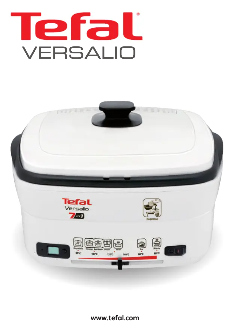 Page n°1 - Manuel utilisateur Tefal Versalio FR4900