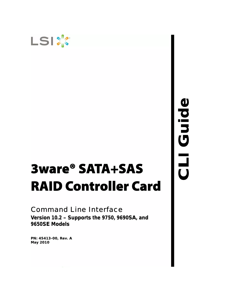 Image de la première page du manuel de l'appareil 9690SA-8I-KIT