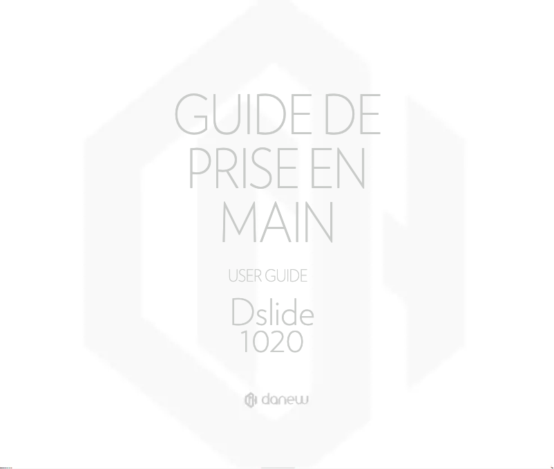 Image de la première page du manuel de l'appareil Dslide 1020