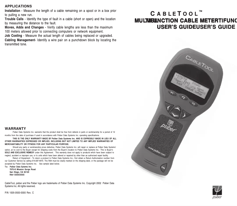 Image de la première page du manuel de l'appareil CTK5015