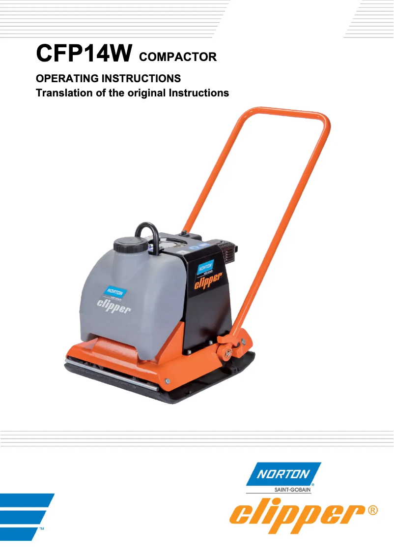 Page 1 de la notice Manuel utilisateur Norton Clipper CFP 14W