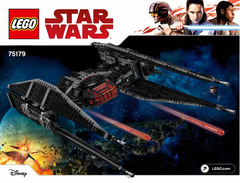 Page 1 de la notice Manuel utilisateur Lego Star Wars 75179