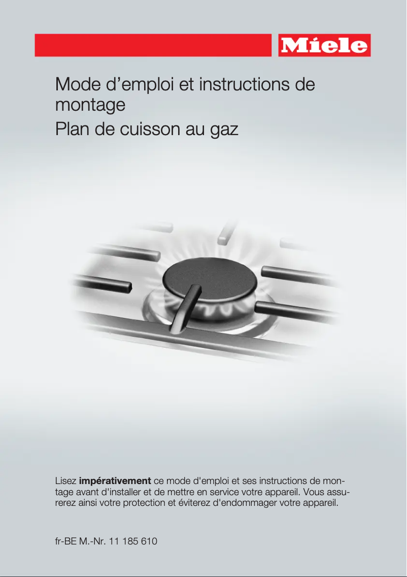 Image de la première page du manuel de l'appareil KM 3054-1