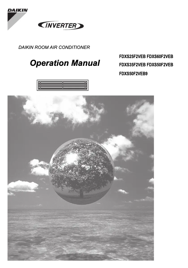 Page 1 de la notice Manuel utilisateur Daikin FDXS50F2VEB9