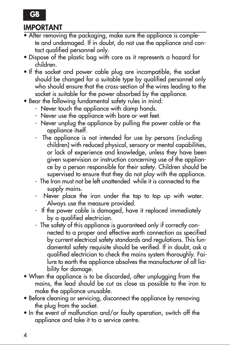 Image de la première page du manuel de l'appareil FXH 18