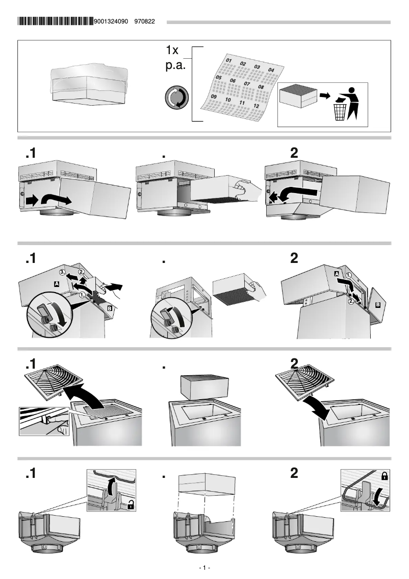 Page n°1 - Manuel utilisateur Neff Z5170X1