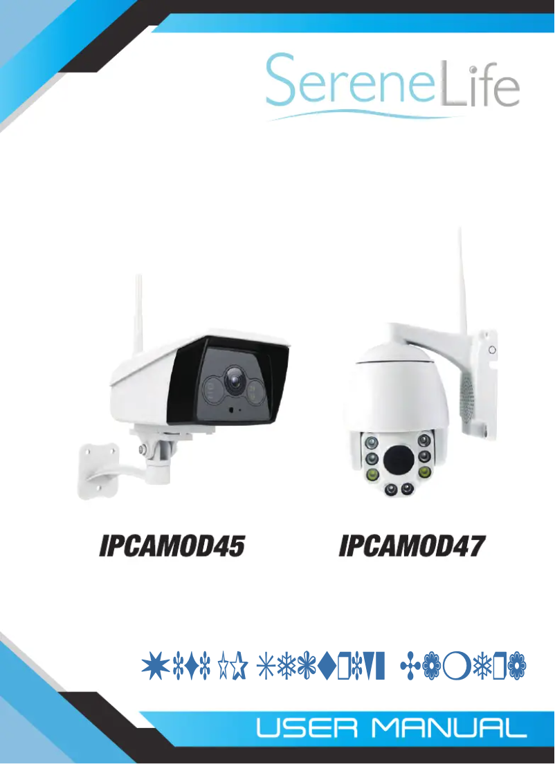 Página 1 del manual Manual de usuario SereneLife IPCAMOD45