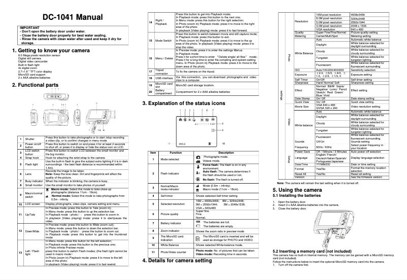 Page n°1 - Manuel utilisateur Lenco DC-1041