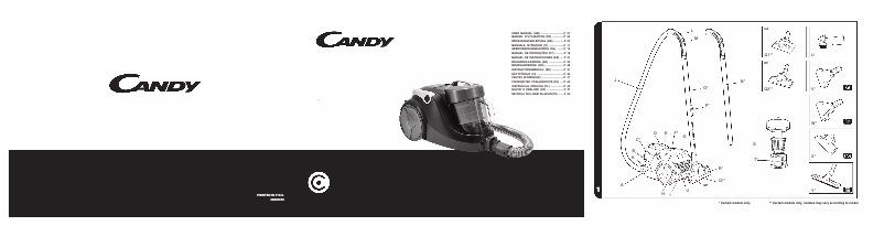 Page 1 de la notice Manuel utilisateur Candy CAF10 011