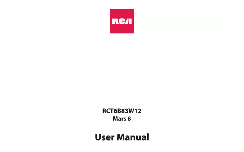 Page n°1 - Manuel utilisateur Venturer Mars 8