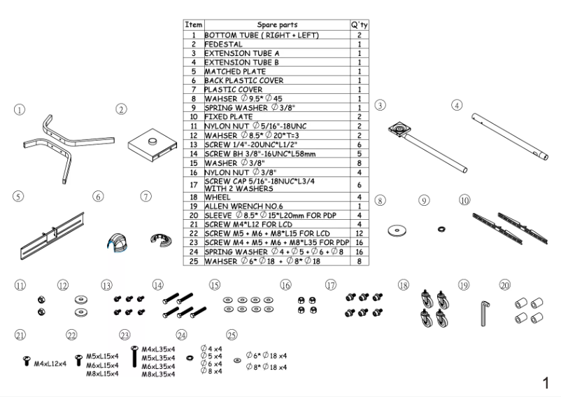Page n°1 - Manuel utilisateur Sopar 23204