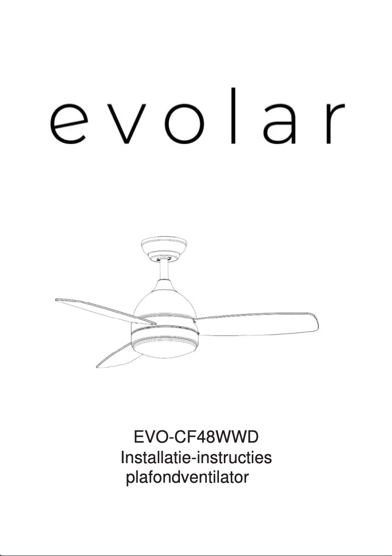 Page n°1 - Manuel utilisateur Evolar EVO-CF48WWD