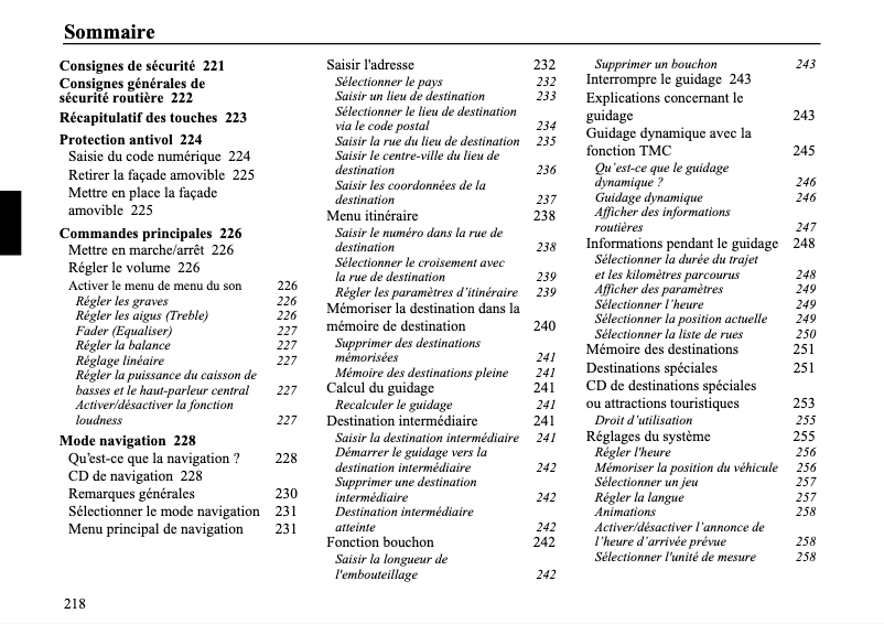 Página 1 del manual Manual de usuario Becker Indianapolis 7923