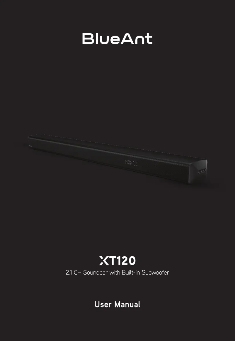 Image de la première page du manuel de l'appareil XT120