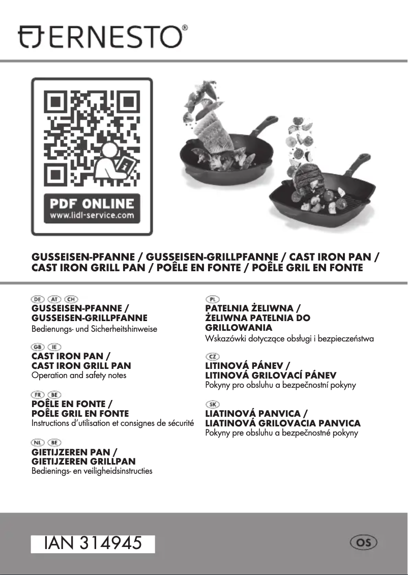 Página 1 del manual Manual de usuario Ernesto IAN 109245